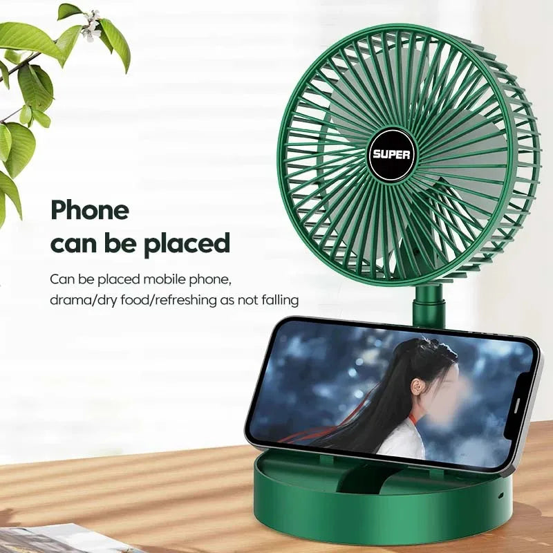 Retractable Folding Fan