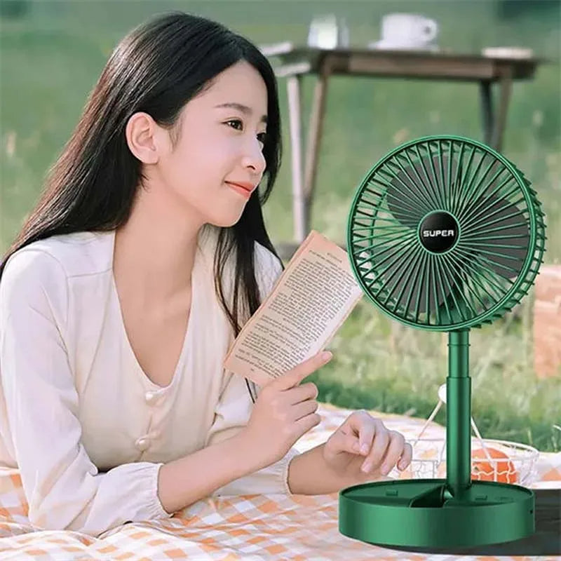 Retractable Folding Fan