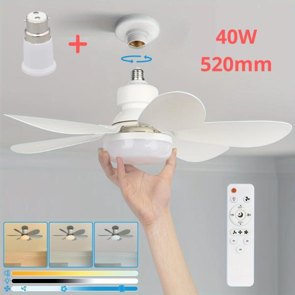 E27/B22 Socket Ceiling Fan