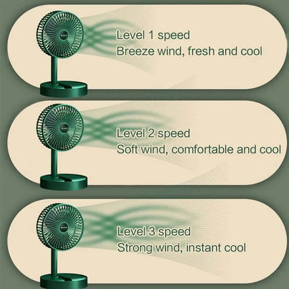Retractable Folding Fan